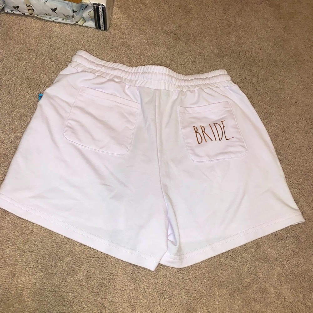 Rae Dunn bride shorts